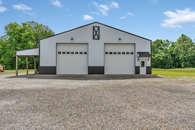 7480 Horn Tavern Rd, Fairview, TN 37062 - garage featuring a detached garage