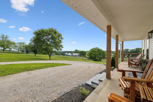 4588 Roy Thompson Rd, Mount Pleasant, TN 38474 - view of patio featuring a porch