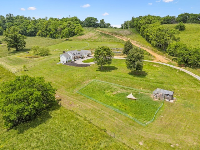 4588 Roy Thompson Rd, Mount Pleasant, TN 38474 - overview of rural landscape