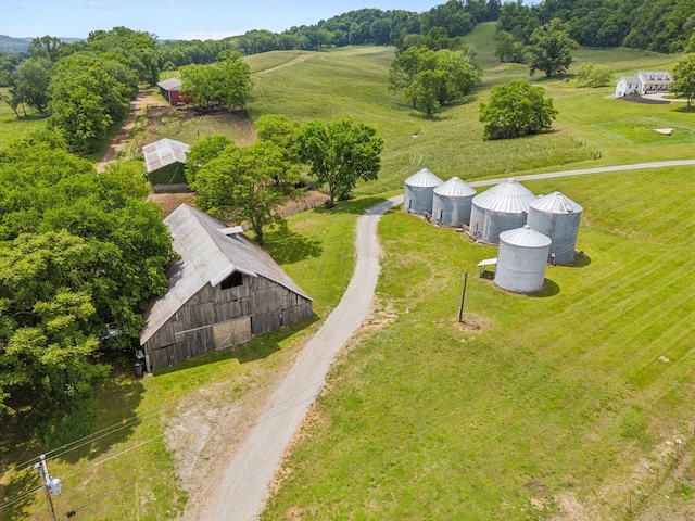 4588 Roy Thompson Rd, Mount Pleasant, TN 38474 - overview of rural landscape