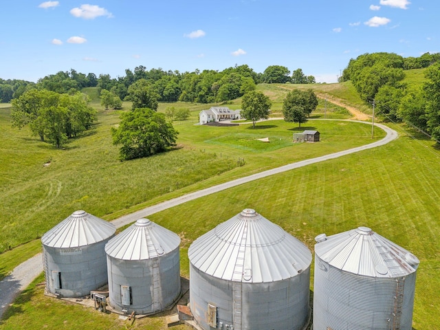 4588 Roy Thompson Rd, Mount Pleasant, TN 38474 - drone / aerial view of a tree filled landscape