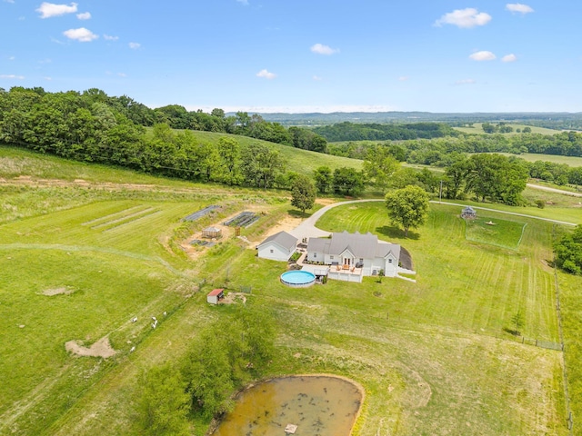 4588 Roy Thompson Rd, Mount Pleasant, TN 38474 - aerial view of sparsely populated area