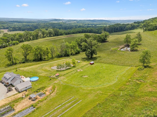 4588 Roy Thompson Rd, Mount Pleasant, TN 38474 - aerial view of sparsely populated area