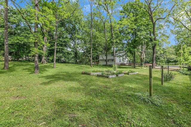 2642 Stuart St, Burns, TN 37029 - view of grassy yard featuring a garden