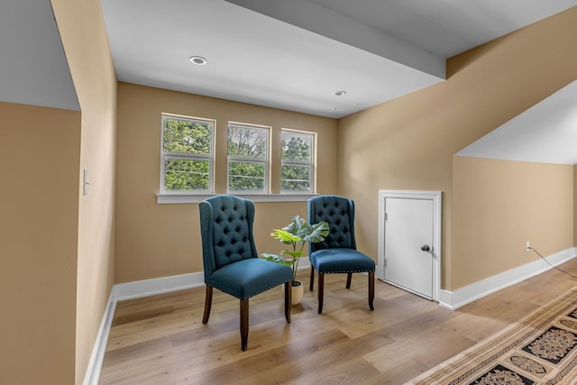 2642 Stuart St, Burns, TN 37029 - living area with wood finished floors and baseboards