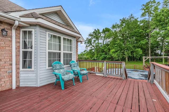 1383 Carters Creek Pike, Columbia, TN 38401 - view of deck