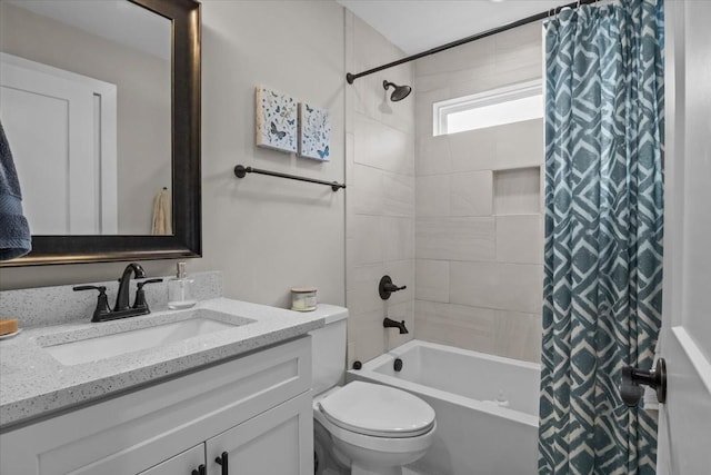 11 Sycamore Rdg W, Burns, TN 37029 - bathroom featuring toilet, vanity, and shower / tub combo