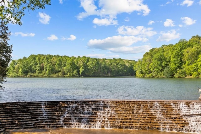 11 Sycamore Rdg W, Burns, TN 37029 - water view featuring a heavily wooded area