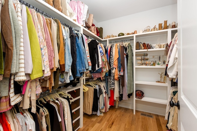 4345 S Garrett Rd, Springfield, TN 37172 - walk in closet with wood finished floors
