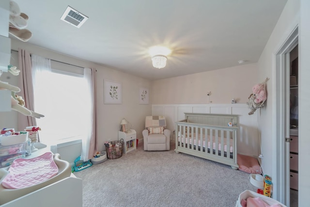 4022 Arrowleaf Ln, Antioch, TN 37013 - carpeted bedroom with a nursery area
