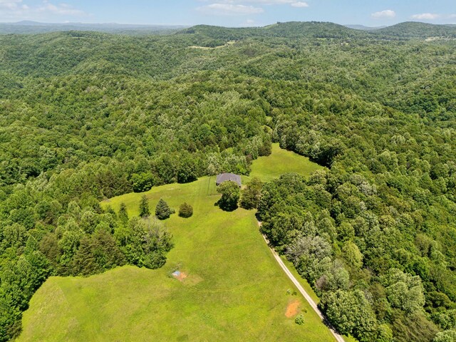 219 Dale Ln, Hilham, TN 38568 - drone / aerial view of a forest and a mountainous background