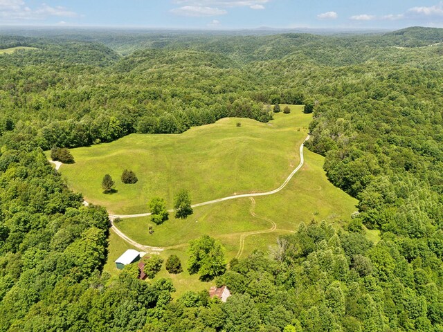 219 Dale Ln, Hilham, TN 38568 - drone / aerial view of a heavily wooded area