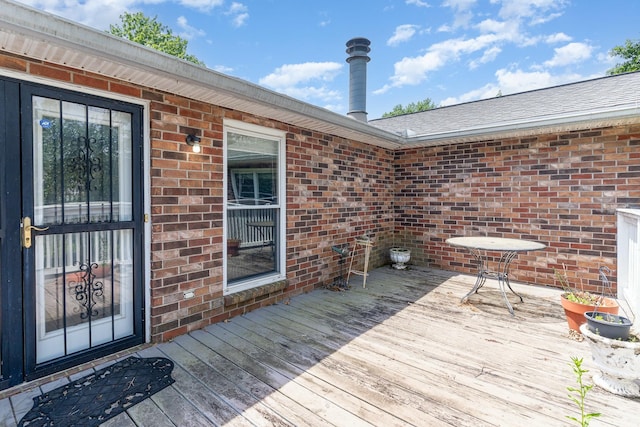 3412 Meadowlake Ter, Nashville, TN 37217 - view of wooden deck