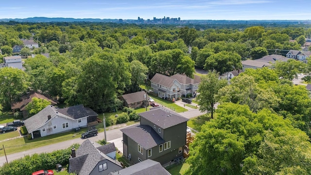 1319 Monetta Ave, Nashville, TN 37216 - aerial perspective of suburban area with a heavily wooded area