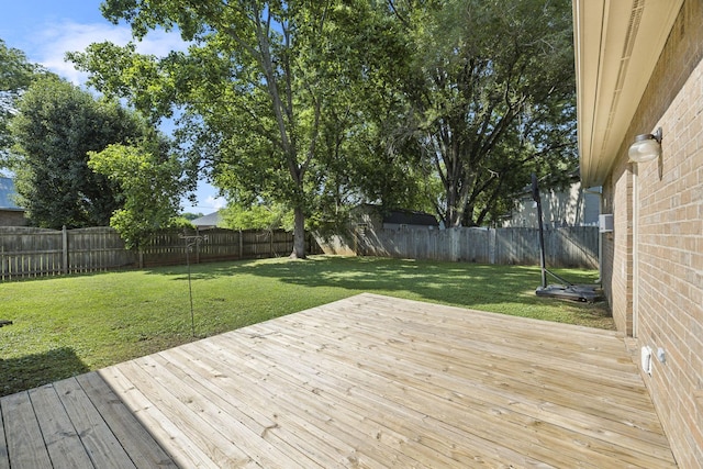 view of deck
