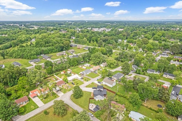 aerial view of property's location featuring nearby suburban area