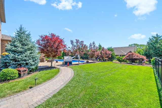3015 Prince Dr, Clarksville, TN 37043 - view of yard with an outdoor pool