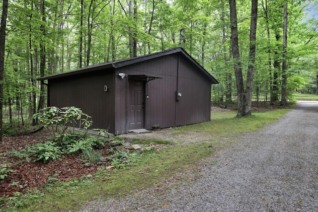 7261 Kingston Rd, Fairview, TN 37062 - view of outbuilding with an outbuilding and a wooded view