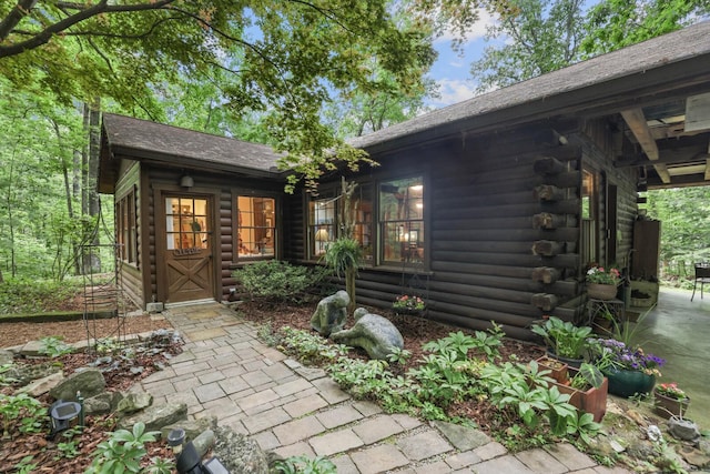 7261 Kingston Rd, Fairview, TN 37062 - view of front of house featuring log exterior