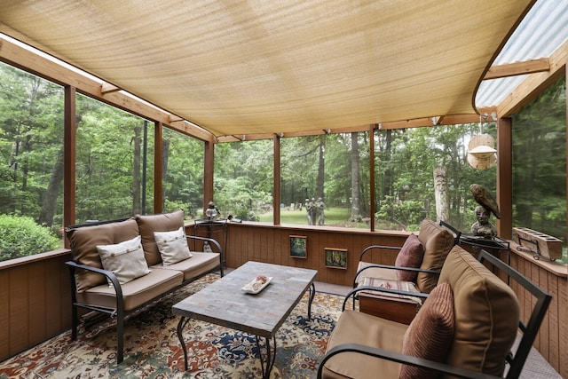 7261 Kingston Rd, Fairview, TN 37062 - sunroom / solarium with an outdoor living space