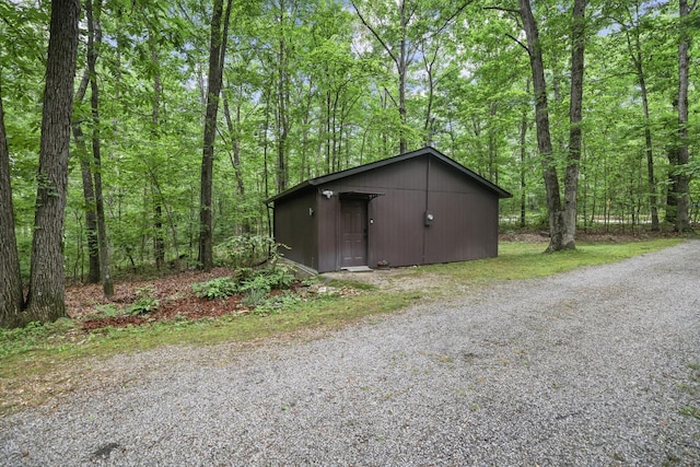 7261 Kingston Rd, Fairview, TN 37062 - view of outbuilding with an outbuilding and a wooded view