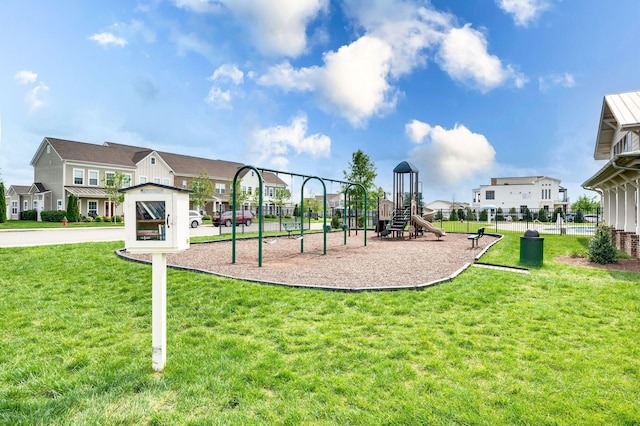 view of community playground
