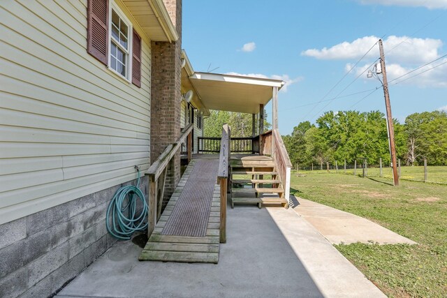 46 Seay Ln, Erin, TN 37061 - view of patio / terrace