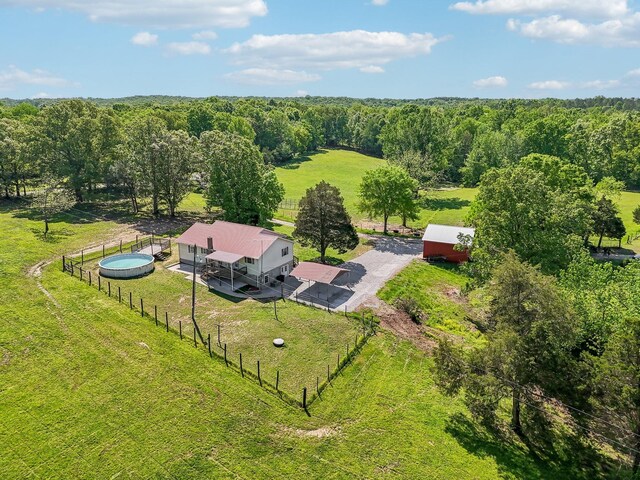46 Seay Ln, Erin, TN 37061 - aerial view of sparsely populated area featuring a forest