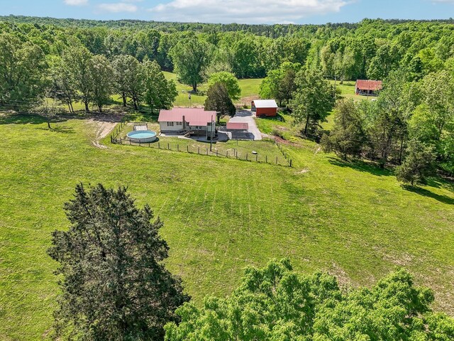 46 Seay Ln, Erin, TN 37061 - aerial view of property and surrounding area