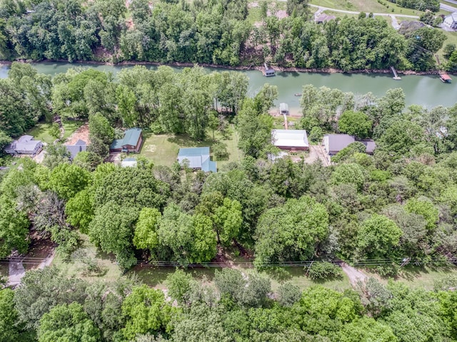 490 Luckey Ln, Sparta, TN 38583 - aerial view of a large body of water and a tree filled landscape