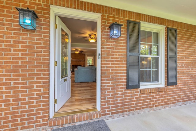1186 Peebles Dr, Smyrna, TN 37167 - view of exterior entry featuring brick siding