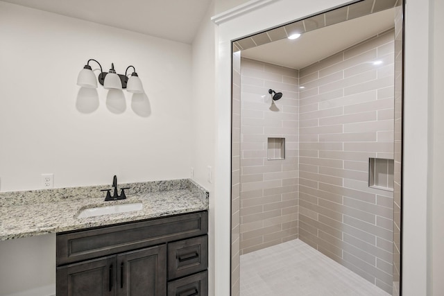 5706 Wilder Rd S, Grimsley, TN 38565 - full bath featuring a shower stall and vanity