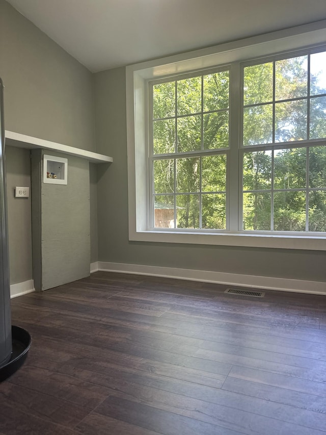 1207 Swanson Blvd, Fayetteville, TN 37334 - spare room with baseboards and dark wood-type flooring