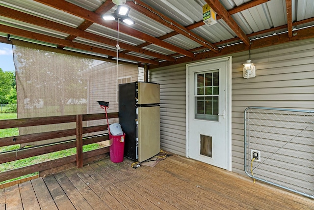 2405 Cason Ln, Lewisburg, TN 37091 - view of wooden deck