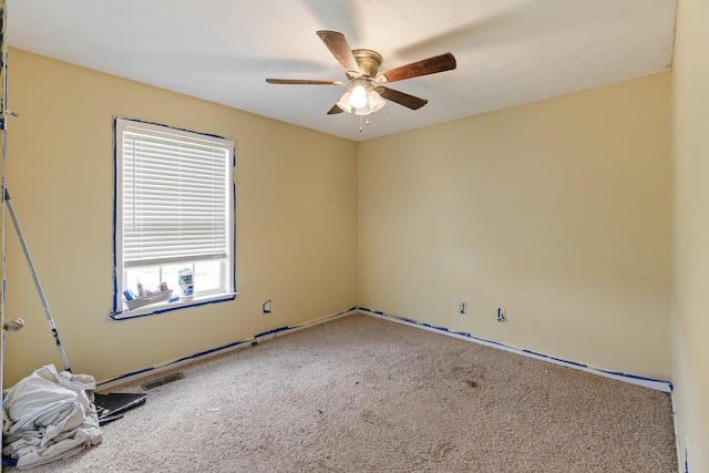 2405 Cason Ln, Lewisburg, TN 37091 - unfurnished room featuring carpet flooring and ceiling fan