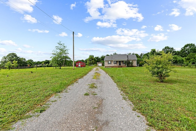 2405 Cason Ln, Lewisburg, TN 37091 - view of dirt / gravel driveway