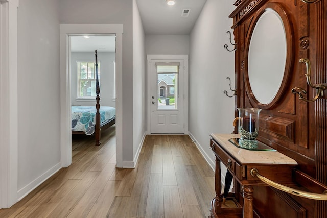 416 Golden Meadow Ln, Hendersonville, TN 37075 - entrance foyer with baseboards and light wood-style floors