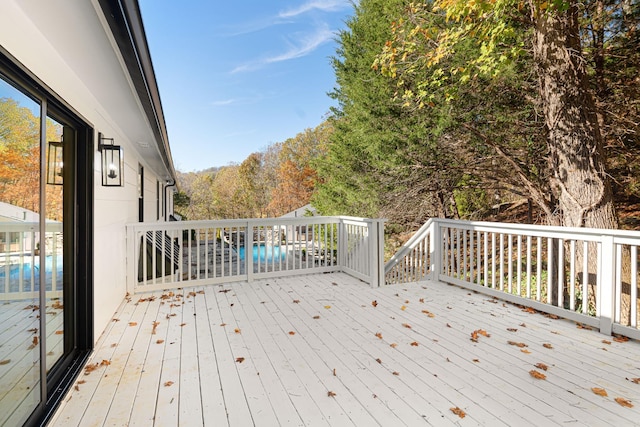 view of deck