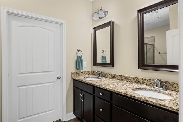 2044 Mainstream Dr, Franklin, TN 37064 - full bath featuring double vanity and a shower