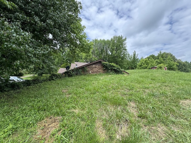 120 Red Bell Rd, Newbern, TN 38059 - view of yard featuring a wooded view