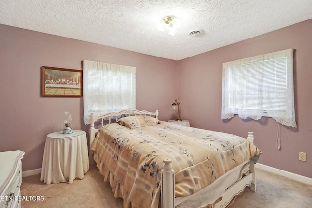 1729 Roslin Rd, Jamestown, TN 38556 - bedroom featuring light carpet and a textured ceiling