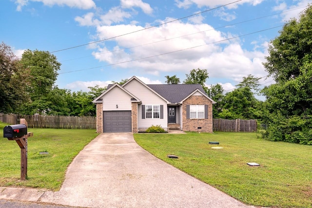 309 Yacht Ct, Smyrna, TN 37167 - ranch-style house featuring brick siding, driveway, and an attached garage
