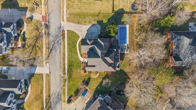 9727 Chestnut Hill Ln, Chattanooga, TN 37421 - aerial perspective of suburban area