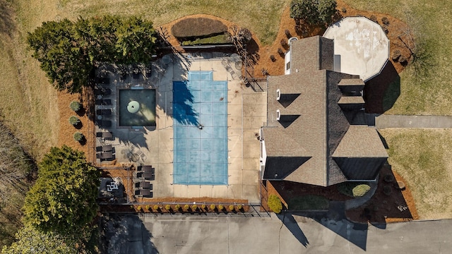 9727 Chestnut Hill Ln, Chattanooga, TN 37421 - aerial view of property and surrounding area