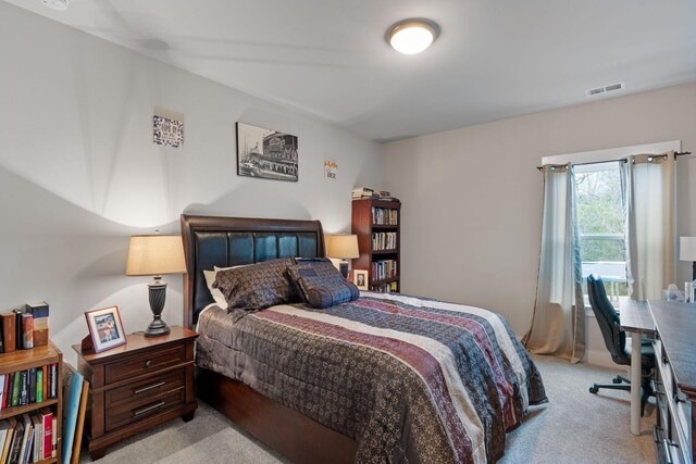 7587 Highborne Ln, Ooltewah, TN 37363 - bedroom with light colored carpet and a desk