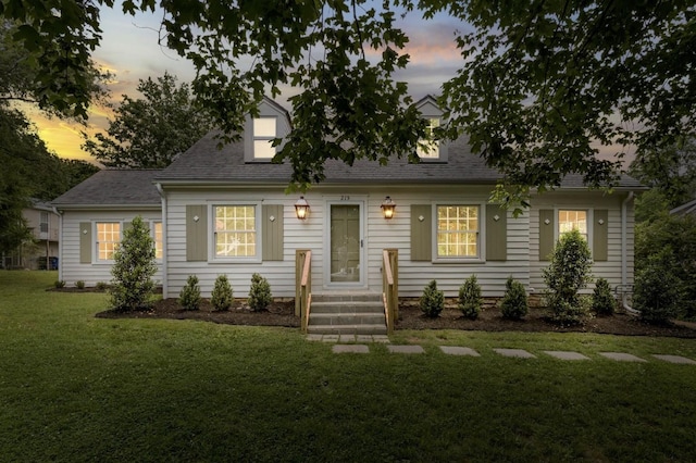 215 Lewisburg Ave, Franklin, TN 37064 - cape cod home featuring a yard and roof with shingles