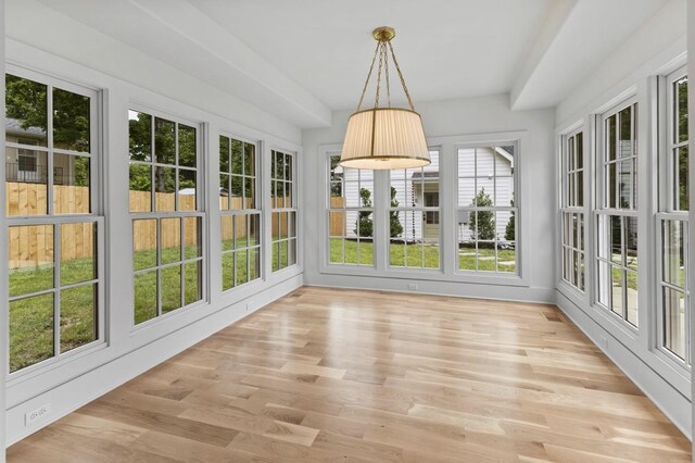 215 Lewisburg Ave, Franklin, TN 37064 - unfurnished sunroom featuring wood finished floors and french doors