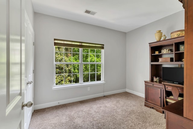 7230 Althorp Way Unit W 12, Nashville, TN 37211 - unfurnished office featuring plenty of natural light, baseboards, and carpet flooring