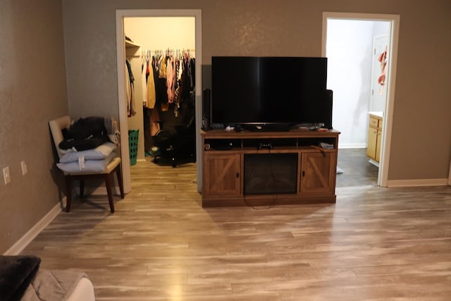 261 Oak Dr, Beechgrove, TN 37018 - living room with light wood finished floors and baseboards