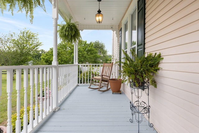 3310 Booker Ridge Rd, Mount Pleasant, TN 38474 - view of wooden deck